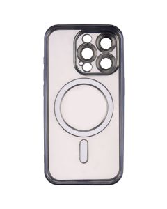 Чохол накладка для iPhone 15 WAVE Metal Matte Case with Magnetic Ring MagSafe Синя (BlueTitanium)