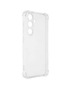 Чехол-накладка для Samsung S25 AirShield MakeFuture Прозрачный (Прозрачный)