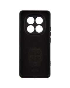 Чехол накладка для Xiaomi Redmi Note 14 Pro 5G / Poco X7 Original Черный (Black)