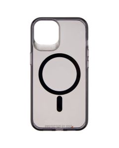 Чехол накладка для iPhone 14 Gear4 Clear MagSafe Черный (Black)