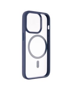 Чохол накладка для iPhone 14 Pro Spigen MagSafe Синя (Blue)