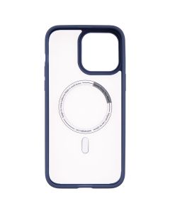 Чохол накладка для iPhone 14 Pro Max Spigen MagSafe Синя (Blue)