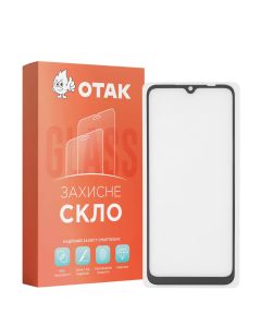 Защитное стекло для Oscal C80 3D Full Черное (Black)