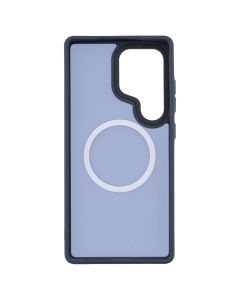 Чохол накладка для Samsung S25 Ultra WAVE Matte Insane MagSafe Синя (Midnight Blue)