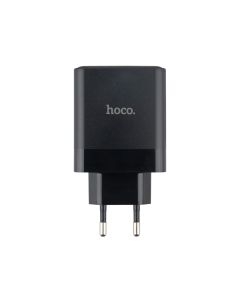 Зарядное устройство Hoco C127A (1 USB-C + 3 USB) PD45W Черный
