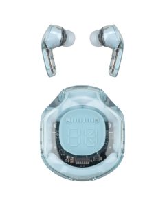 Бездротові навушники вкладиші ACEFAST T8 Crystal color Сині (Ice Blue)