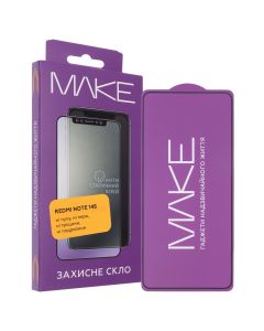Захисне скло для Xiaomi Redmi Note 14s MakeFuture Чорне (Black)