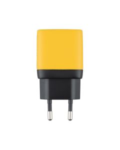 Зарядний пристрій Veron TC-35 GaN 40W (2 USB-C) Жовтий (Yellow)