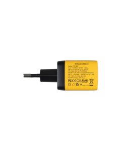 Зарядний пристрій Veron TC-35 GaN 40W (2 USB-C) Жовтий (Yellow)