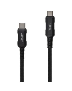 USB кабель Acefast C4-03 Type-C to Type-C PD 100W 2м Чорний (Black)