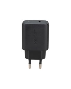 Зарядное устройство Acefast A1 (USB-C) PD 20W Черное (Black)
