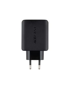 Зарядний пристрій Acefast A29 (2 USB-C) PD 50W Чорний (Black)