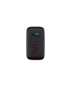 Зарядний пристрій Acefast A29 (2 USB-C) PD 50W Чорний (Black)