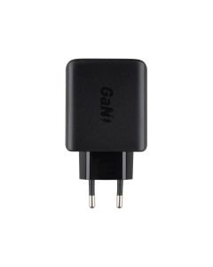 Зарядний пристрій Acefast A41 GaN (2 USB-C + 1 USB) PD 65W Чорний (Black)