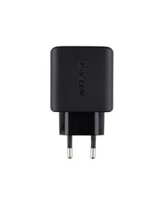 Зарядное устройство Acefast A49 GaN (2 USB-C) PD 35W Черное (Black)