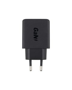 Зарядний пристрій Acefast A69 GaN (USB-C + USB) PD 30W Чорний (Black)