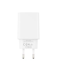 Зарядний пристрій Usams T48 (USB) QC3.0 18A + кабель Type-C Білий (White)