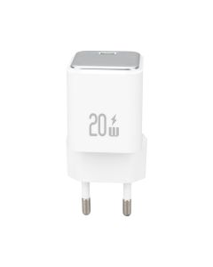 Зарядний пристрій Usams US-CC183 (USB-C) PD3.0 20W Білий (White)