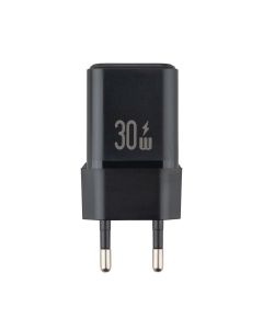 Зарядний пристрій Usams US-CC186 (USB-C) PD3.0 30W Чорний (Black)