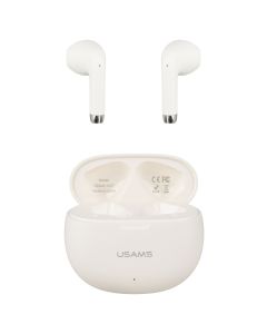 Беспроводные вкладыши наушники Usams US-YO17 TWS Earbuds Бежевые (Beige)