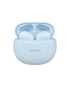 Беспроводные вкладыши Usams US-YO17 TWS Earbuds Синие (Blue)