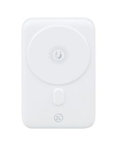 PowerBank 10000 mAh XO PR211 with MagSafe Wireless 15W Білий (White)