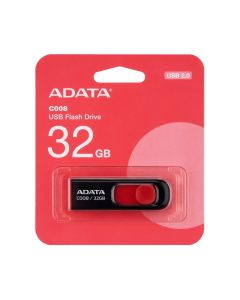 USB Флеш ADATA C008 (USB 2.0) 32Гб Чёрная (Black)