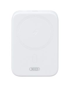PowerBank 5000 mAh XO PR242 with MagSafe Wireless PD20W Білий (White)