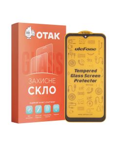 Защитное стекло для Ulefone Armor 14 3D Черное (Black)