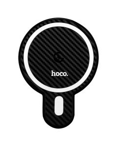 Автодержатель Hoco CA85 15W с беспроводной зарядкой Черный (Black)
