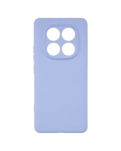 Чехол накладка для Xiaomi Redmi Note 14 Pro 5G / Poco X7 WAVE Color Case Фиолетовый (Светло-фиолетовый)