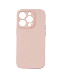 Чохол накладка для iPhone 14 Pro WAVE Colorful Case Magnetic Ring Рожева (Pink Sand)