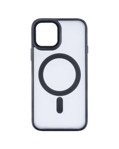 Чехол накладка для iPhone 12/12 Pro Proove Blur Case MagSafe Черный (Black)