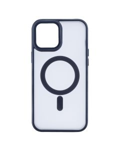 Чохол-накладка для iPhone 12 Pro Max Proove Blur Case MagSafe Синя (Midnight Blue)