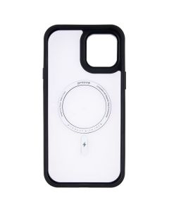 Чехол накладка для iPhone 12 Pro Max Proove Blur Case MagSafe Чёрный (Black)