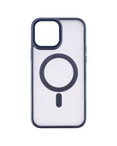 Чехол-накладка для iPhone 13 Pro Max Proove Blur Case MagSafe Синий (Midnight Blue)