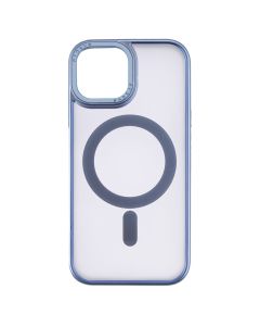 Чехол накладка для iPhone 15 Proove Blur Case MagSafe Синий (Sierra Blue)