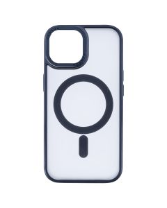 Чохол-накладка для iPhone 15 Proove Blur Case MagSafe Синій (Midnight Blue)