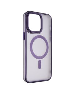 Чехол накладка для iPhone 14 Pro Max Proove Blur Case MagSafe Фиолетовый (Deep Purple)
