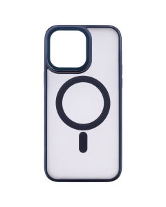 Накладка для iPhone 14 Pro Max Proove Blur Case MagSafe Синя (Midnight Blue) !