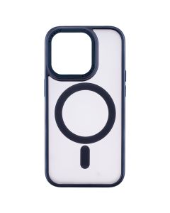 Чохол накладка для iPhone 14 Pro Proove Blur Case MagSafe Синя (Midnight Blue)