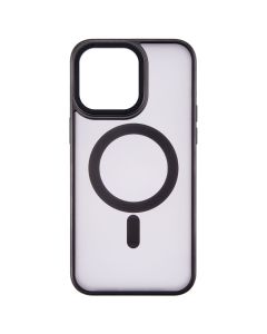 Чехол накладка для iPhone 15 Pro Max Proove Blur Case MagSafe Черный (Black)