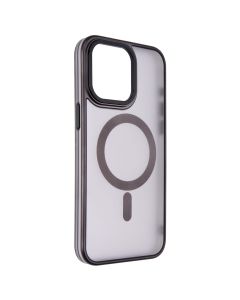 Чехол накладка для iPhone 15 Pro Max Proove Blur Case MagSafe Черный (Black)