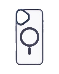 Чехол накладка для iPhone 16 Plus Proove Blur Case MagSafe Синий (Полуночный синий)