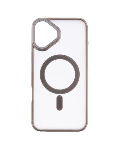 Чехол накладка для iPhone 16 Plus Proove Blur Case MagSafe Серый (Natural Titanium)