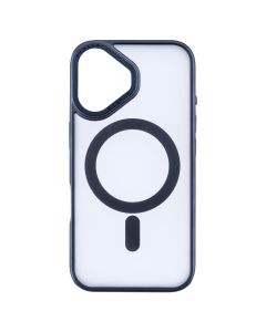 Чохол накладка для iPhone 16 Proove Blur Case MagSafe Синя (Midnight Blue)