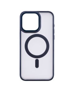 Чохол накладка для iPhone 15 Pro Max Proove Blur Case MagSafe Синя (Midnight Blue)