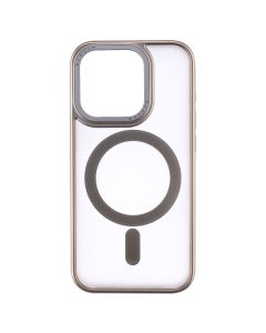 Чехол-накладка для iPhone 15 Pro Proove Blur Case MagSafe Серый (Натуральный Титан)