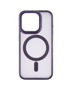 Чехол накладка для iPhone 15 Pro Proove Blur Case MagSafe Фиолетовый (Deep Purple)
