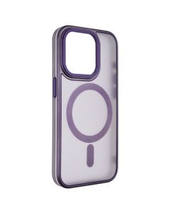 Чехол накладка для iPhone 15 Pro Proove Blur Case MagSafe Фиолетовый (Deep Purple)